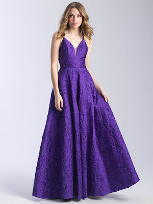 Sweetheart Prom Dress Madison James Purple color