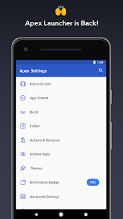 Apex Launcher PRO v4.9.2 Final Laest APK Apex Launcher PRO v4.9.2 Final Laest APK