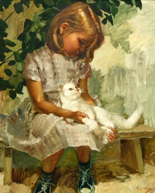 Charles Roka 1912-1999 | Hungarian-born Norwegian painter | Vintage portrait Charles Roka 1912-1999 | Hungarian-born Norwegian painter | Vintage portrait
