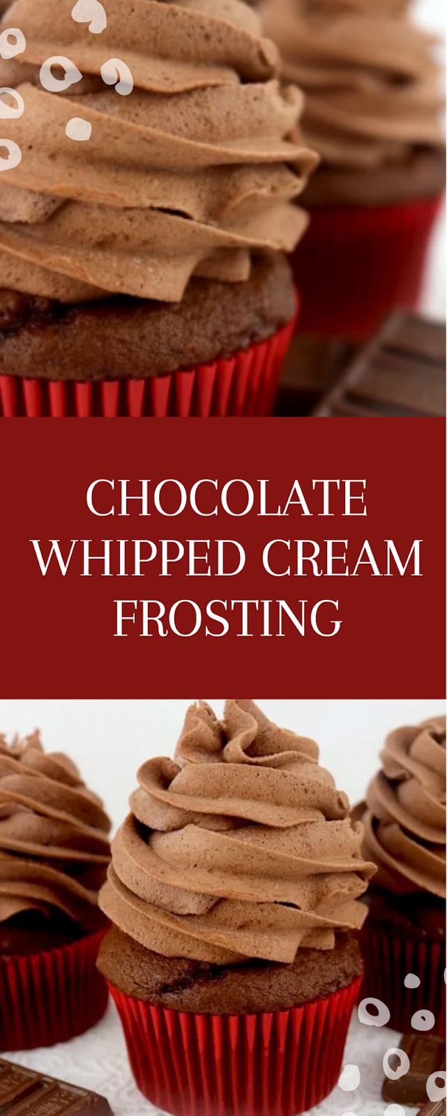 CHOCOLATE WHIPPED CREAM FROSTING Cullinary Recipes
