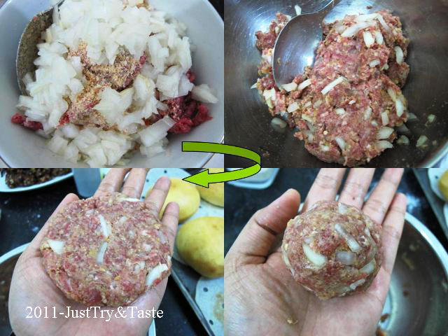 Resep Burger Daging Sapi, Keju dan Sayuran JTT