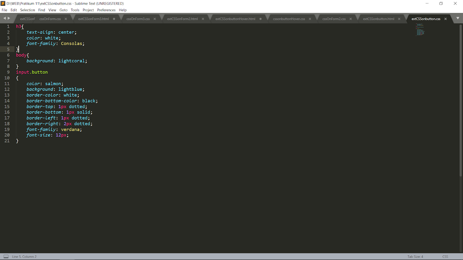Menyajikan CSS untuk Memformat Tampilan Form - Serba Serbi Programming