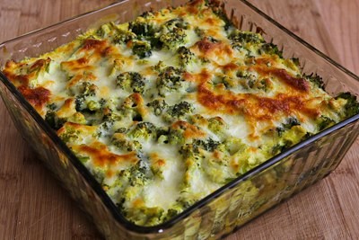 Vegetarian Curried Brown Rice and Broccoli Casserole with Creamy Curry ...