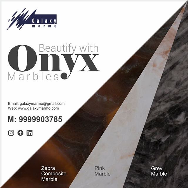 Difference between onyx and statuario marble