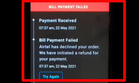 How To Fix Paytm Bill Payment Failed Refund initiated Problem Solved in Android