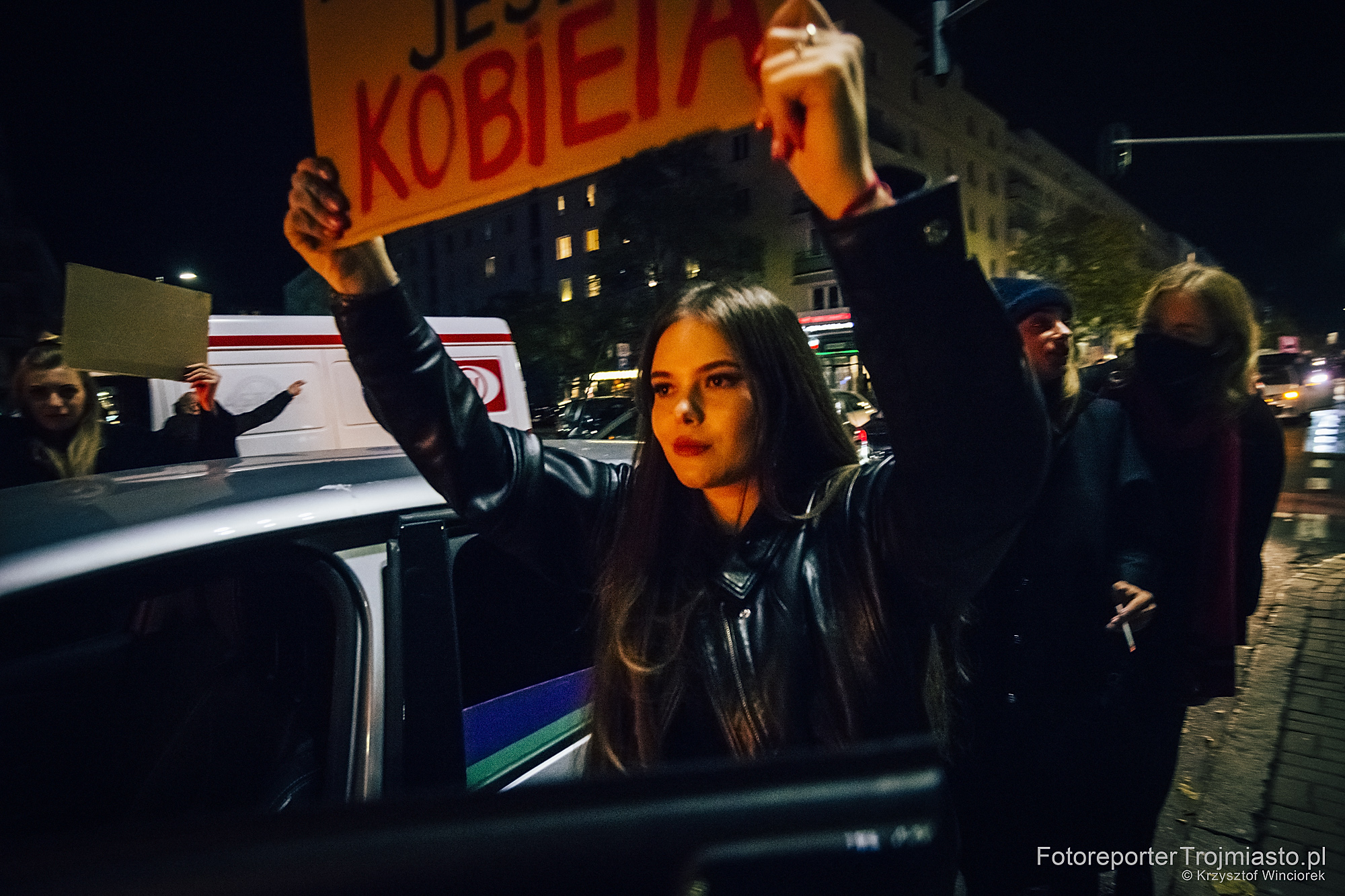 Demonstracja Strajku Kobiet, Gdynia 28.10.2020, Czarny Protest, Czarna Środa, Anty PiS