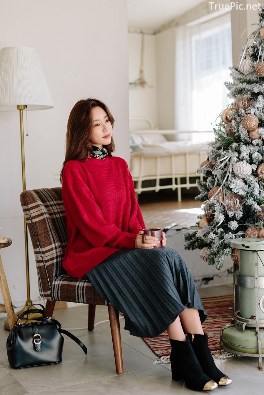 Korean Fashion Model - Kim Jung Yeon - Winter Sweater Collection - TruePic.net - Picture 39