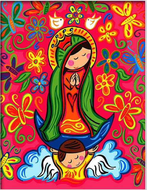 virgencita de guadaluoe moderna