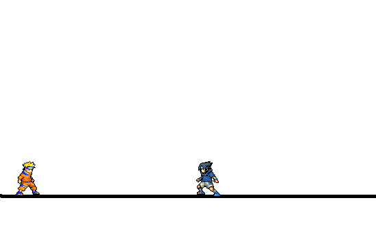 Naruto vs Sasuke - Animasi Bergerak