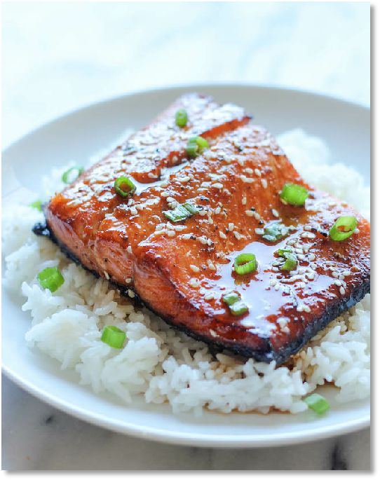Low Fodmap Salmon with sesame oil