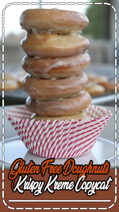 These Gluten Free Doughnuts (Krispy Kreme Copycat) are amazing! They are tender, fluffy, sweet These Gluten Free Doughnuts (Krispy Kreme Copycat) are amazing! They are tender, fluffy, sweet and can be whipped up in around 30 minutes.and can be whipped up in around 30 minutes.