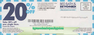 bed bath and beyond coupons online
