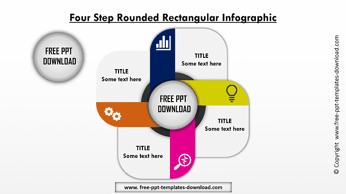 Curved Rectangle PowerPoint Template | Free PPT Download