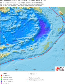 Cutremur puternic cu magnitudinea de 6,8 grade in Marea Banda