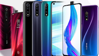 Redmi k20 Pro vs Vivo z1 Pro vs Realme x,mobile comparision