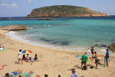 Cala Conta beach in Ibiza