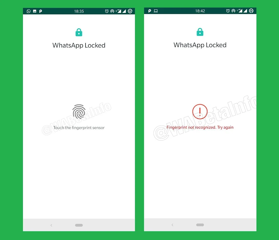 WhatsApp Fingerprint Authentication Feature Spotted on Beta Version of Android App