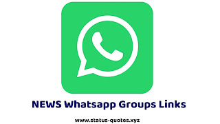 【Popular】News Whatsapp Groups Links
