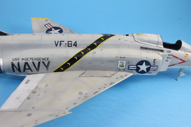 Montage pas à pas du F-4B Phantom II d'eduard au 1/48. F-4B Phantom II,Eduard 1/48, la remise en état.