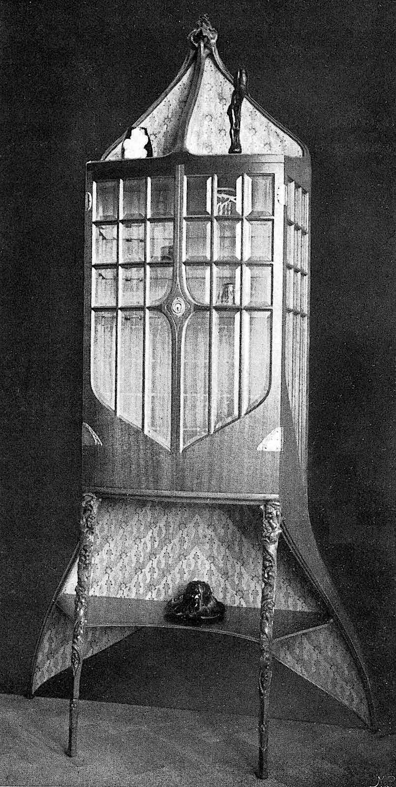 Bernhard Pankok 1902 Turin Exposition a Bernhard Pankok cabinet at the 1902 Turin Exposition