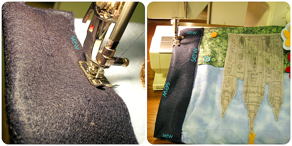 How to Bind Your Quiet Book Pages