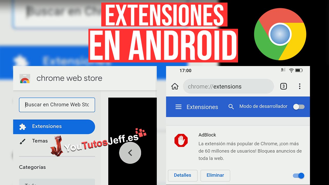 Instalar Extensiones de Chrome en Android