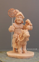 statuina cavaliere statuette fumetti personaggi originali action figure da colorare orme magiche
