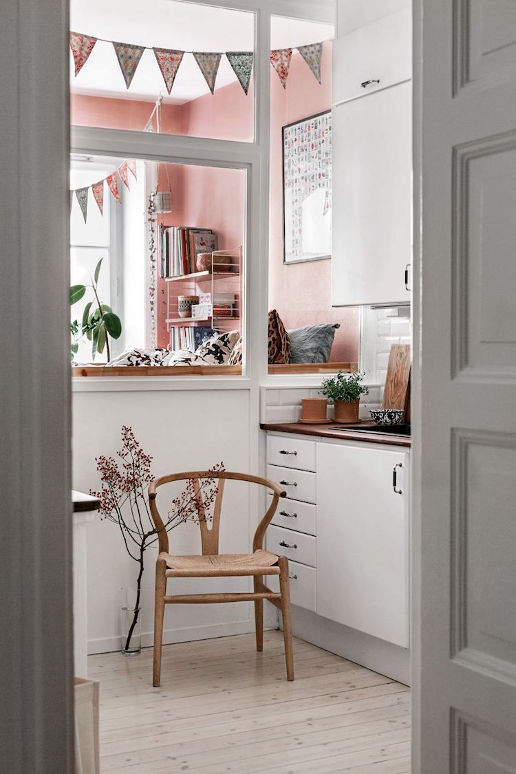 my scandinavian home: 10 Clever Small Space Tricks To Learn From a Lovely  Swedish Apartment