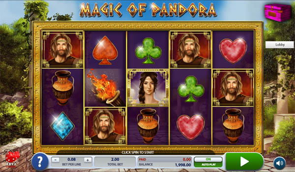 Slot Demo 2by2 Gaming Magic of Pandora