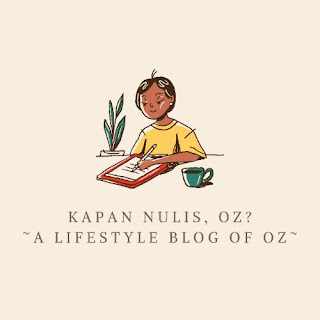 Logo di desain untuk melengkapi info dasar Blog Kapan Nulis, Oz? A Lifestyle Blog of Oz