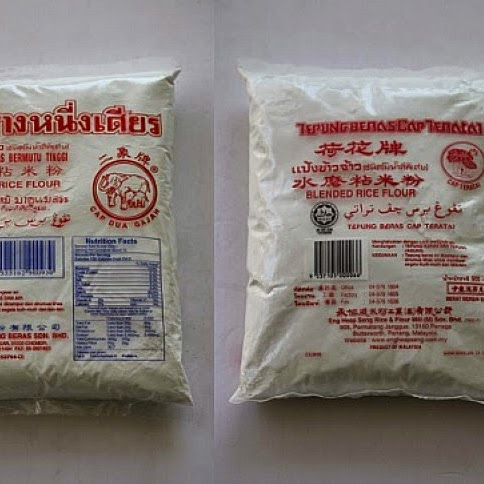 Tepung pulut cap gajah