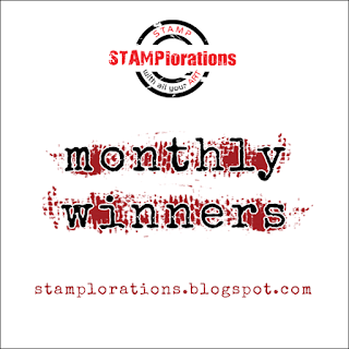 MONTHLY CHALLENGES  & BLOG HOPS WINNERS