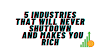 5 industries that never will shutdown and Makes you Wealthier in 2023