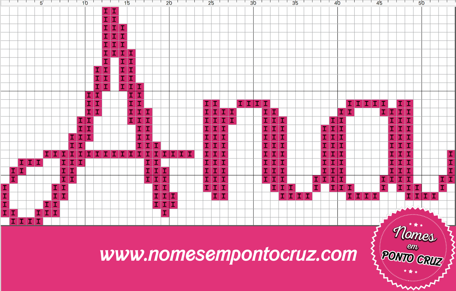 Nome Ana Em Ponto Cruz Nomes em Ponto Cruz: 2017