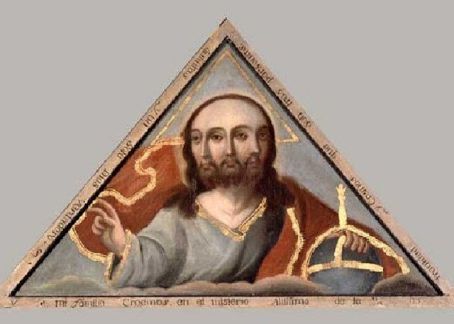 Смесоипостасная икона «Святая Троица»