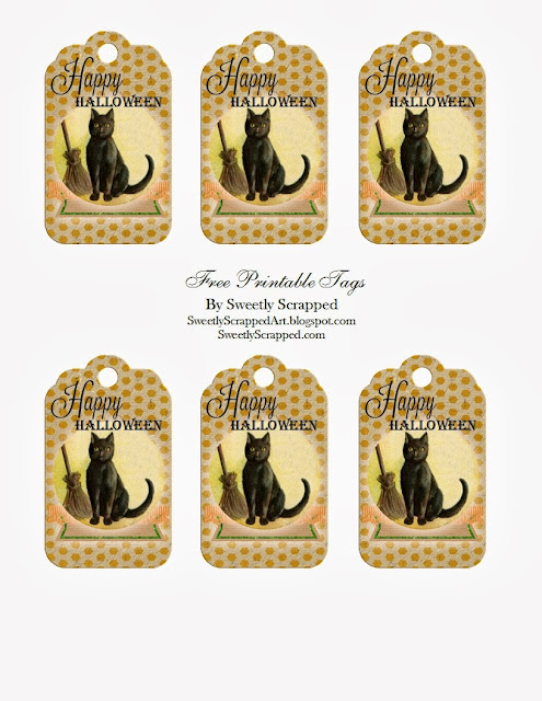 Free Printable Happy Halloween Tags