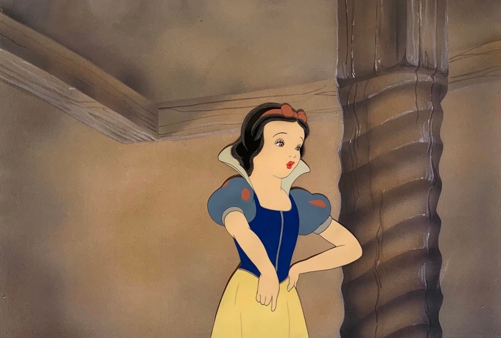 Animation Collection Original Production Animation Cel of Snow White