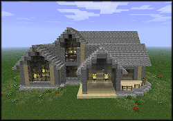 cool minecraft looking builds xbox build nice things mansion cobblestone building mini schematic request help imgur villa creation console edition