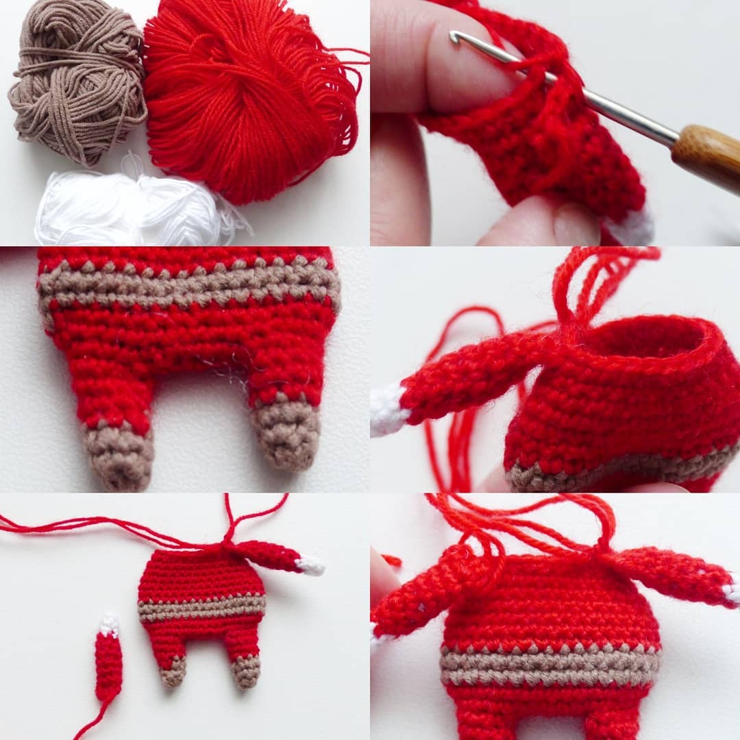 Crochet Santa Claus tutorial