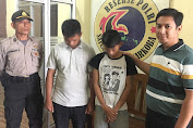 Polres Tulang Bawang Berhasil Tangkap Dua Pemuda Yang Membawa Sabu dan Inex