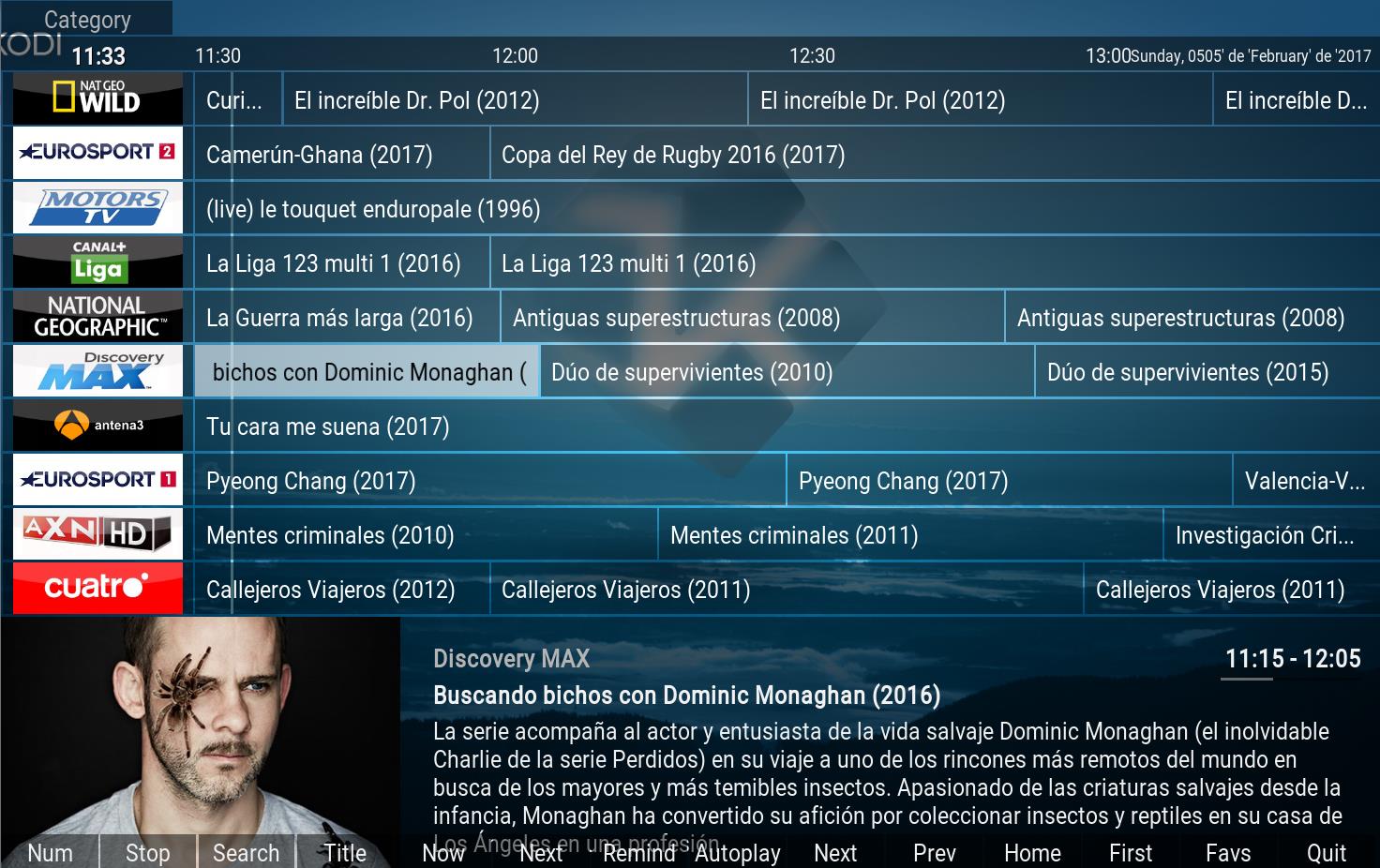 Tu GUIA de TV en KODI con TV GUIDE Fullscreen + Webgrab+Plus [ 2ª