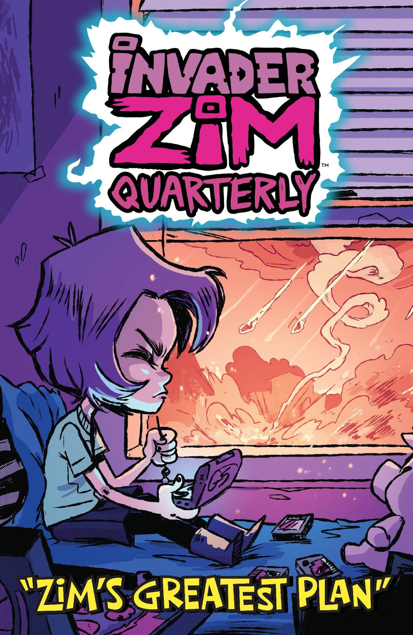 NickALive! Oni Press to Release 'Invader ZIM Quarterly ZIM's Greatest