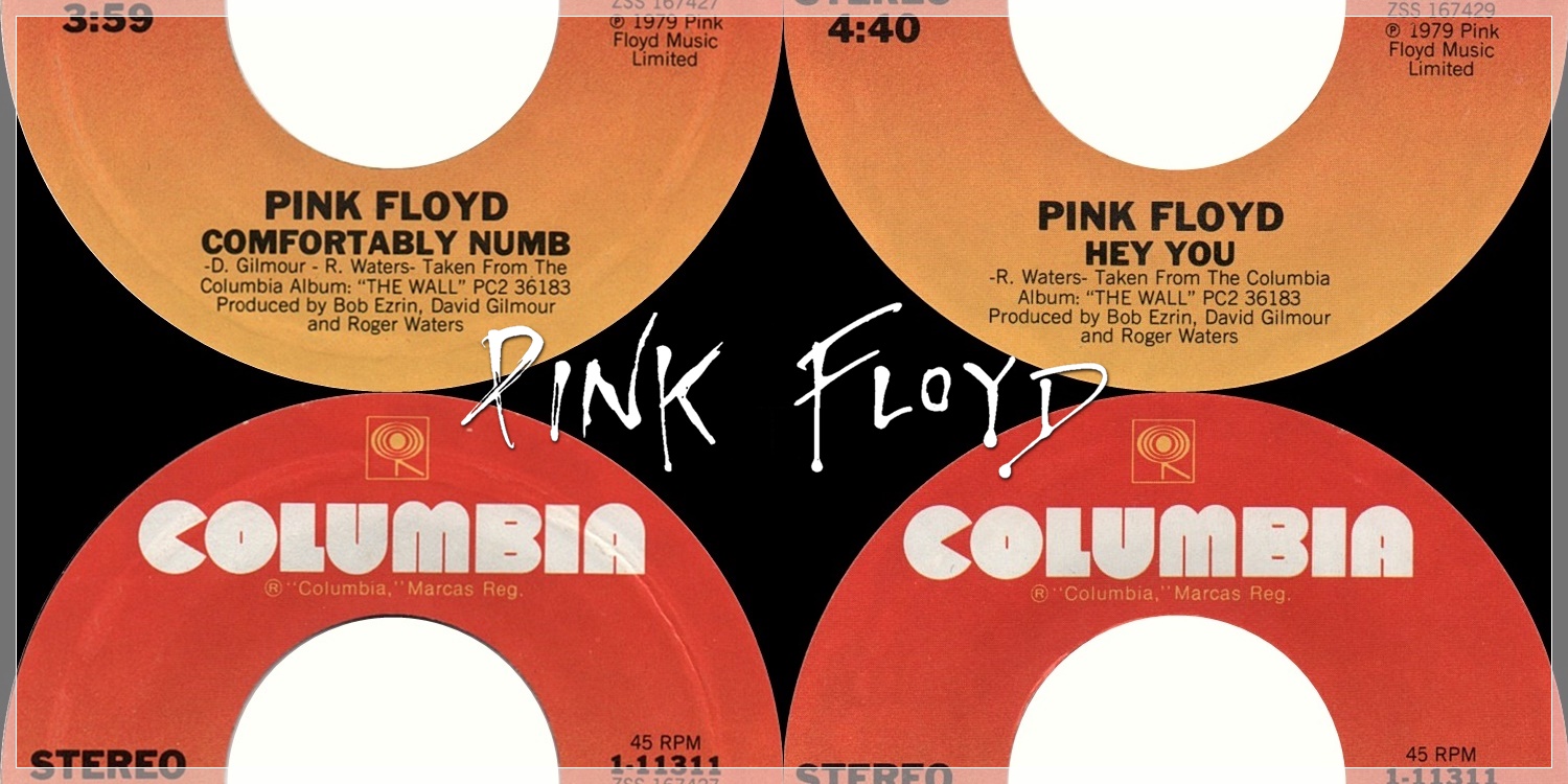Pink Floyd Ilustrado 1980 Comfortably Numb Single 7 U S A
