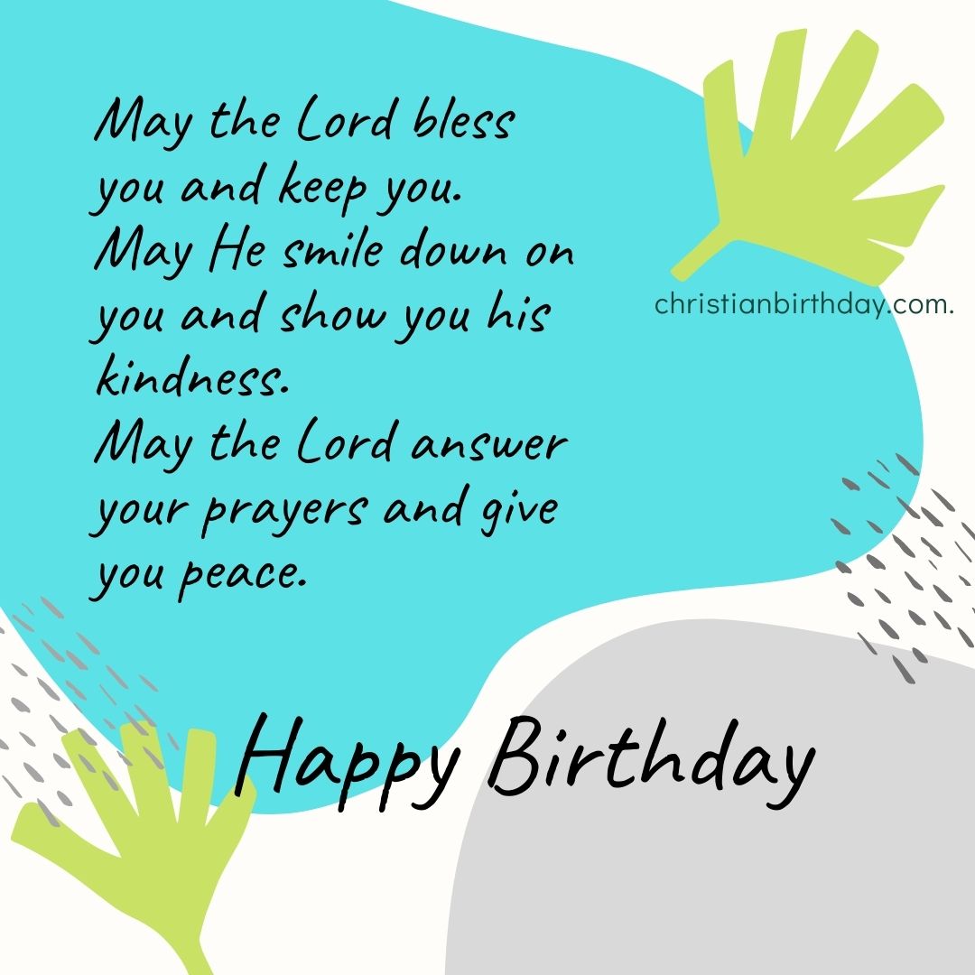 Happy Birthday Nice Wishes, blessings, Bible verses for my ...