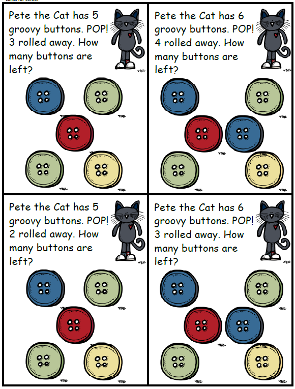Peterson's Pad: Pete the Cat FREEBIE
