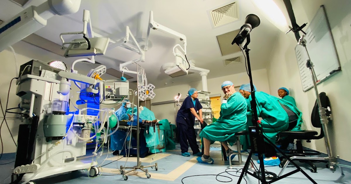 TV with Thinus SABC2 and e.tv scrubbing in with new hospital drama