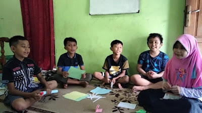 Pendampingan Belajar Ala Mahasiswi PGSD UMPurworejo