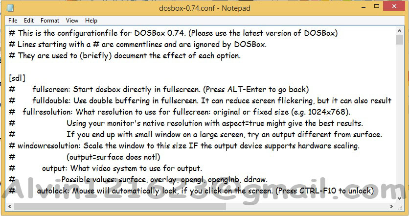 AS Tutorial CARA MEMBUKA QBASIC SECARA OTOMATIS DI DOSBOX