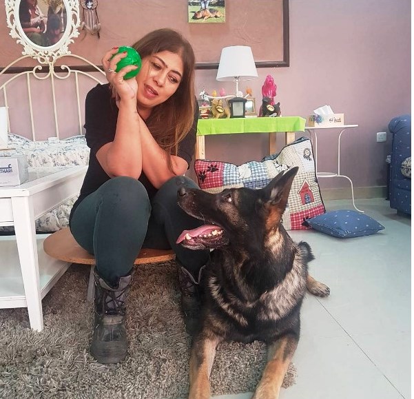 Desert Girl on Kuwait Dog Boarding Services Ghalya's Dog Paradise