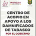 Convoca Raúl Morón a la solidaridad de los morelianos para ayudar a damnificados de Tabasco